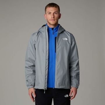 THE NORTH FACE Erkek Quest Kapüşonlu Yağmurluk Gri
