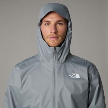THE NORTH FACE Erkek Quest Kapüşonlu Yağmurluk Gri
