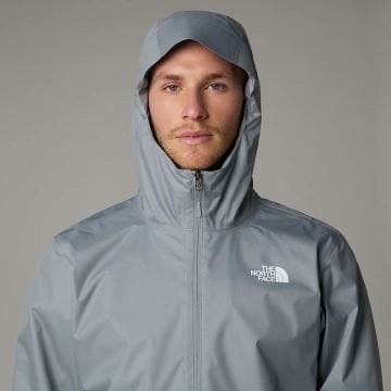 THE NORTH FACE Erkek Quest Kapüşonlu Yağmurluk Gri