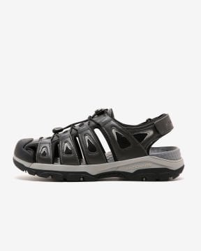 SKECHERS Tresmen Outseen Erkek Sandalet Gri