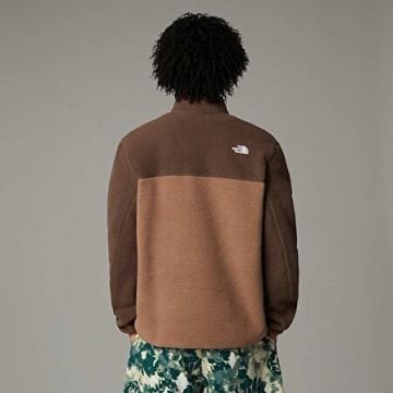 THE NORTH FACE Erkek Yumiori 1/4 Fermuarlı Polar Mont Latte