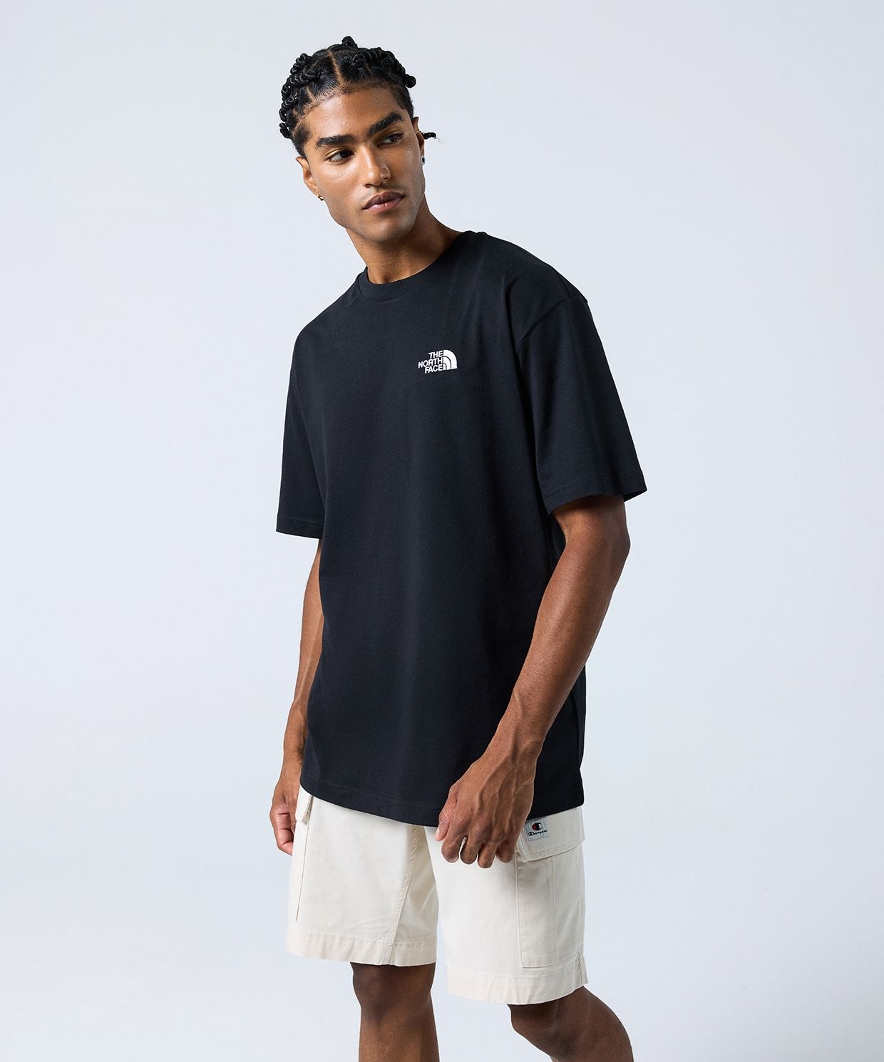 THE NORTH FACE Essential Oversize Erkek Tişört Siyah