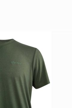 2AS Winson Erkek Viloft Sıfır Yaka T-Shirt Haki