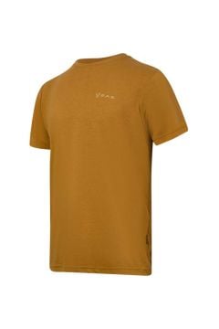 2AS Winson Erkek Viloft Sıfır Yaka T-Shirt Kahverengi