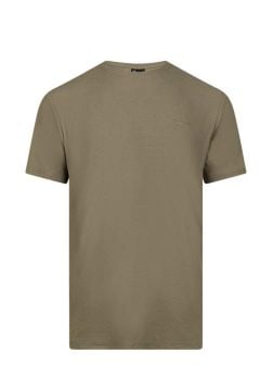 2AS Kalei Sıfır Yaka T-Shirt Toprak