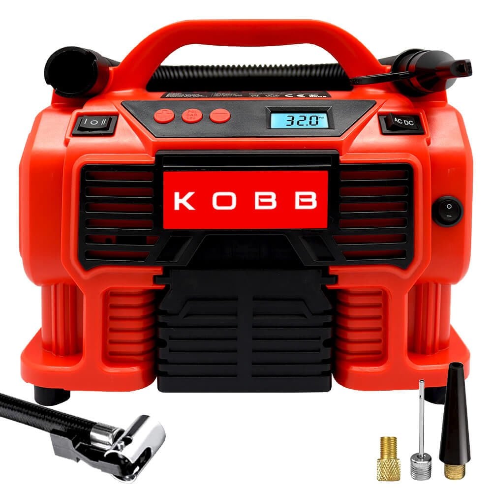 KOBB Dijital Göstergeli Hava Pompası 160 Psi 12V-220V