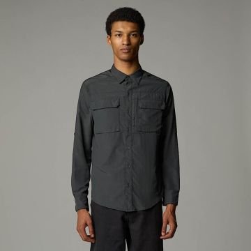 THE NORTH FACE Sequoia Uzun Kollu Erkek Outdoor Gömlek Gri