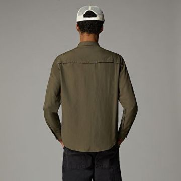 THE NORTH FACE Sequoia Uzun Kollu Erkek Outdoor Gömlek Haki