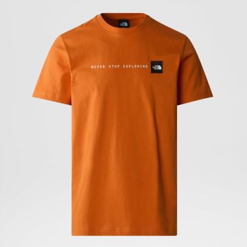 THE NORTH FACE Never Stop Exploring T-Shirt Turuncu