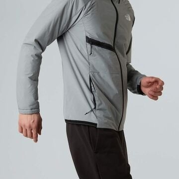 THE NORTH FACE Mountain Athletics Kapüşonlu Yalıtımlı Mont Gri
